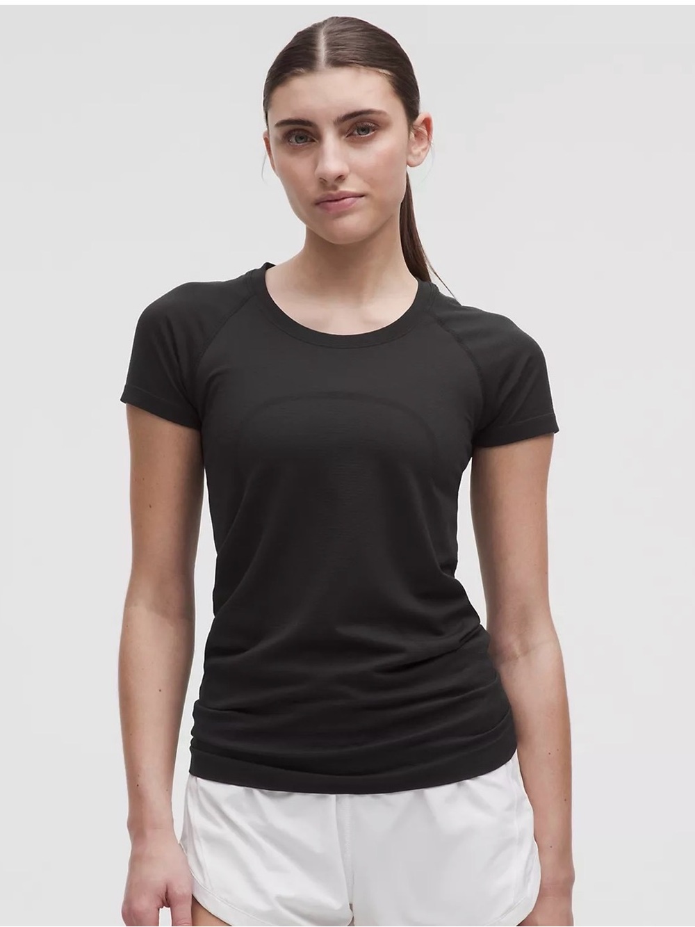 Swiftly Tech Short-Sleeve Shirt 2.0 Hip Length size 2 black - Lululemon